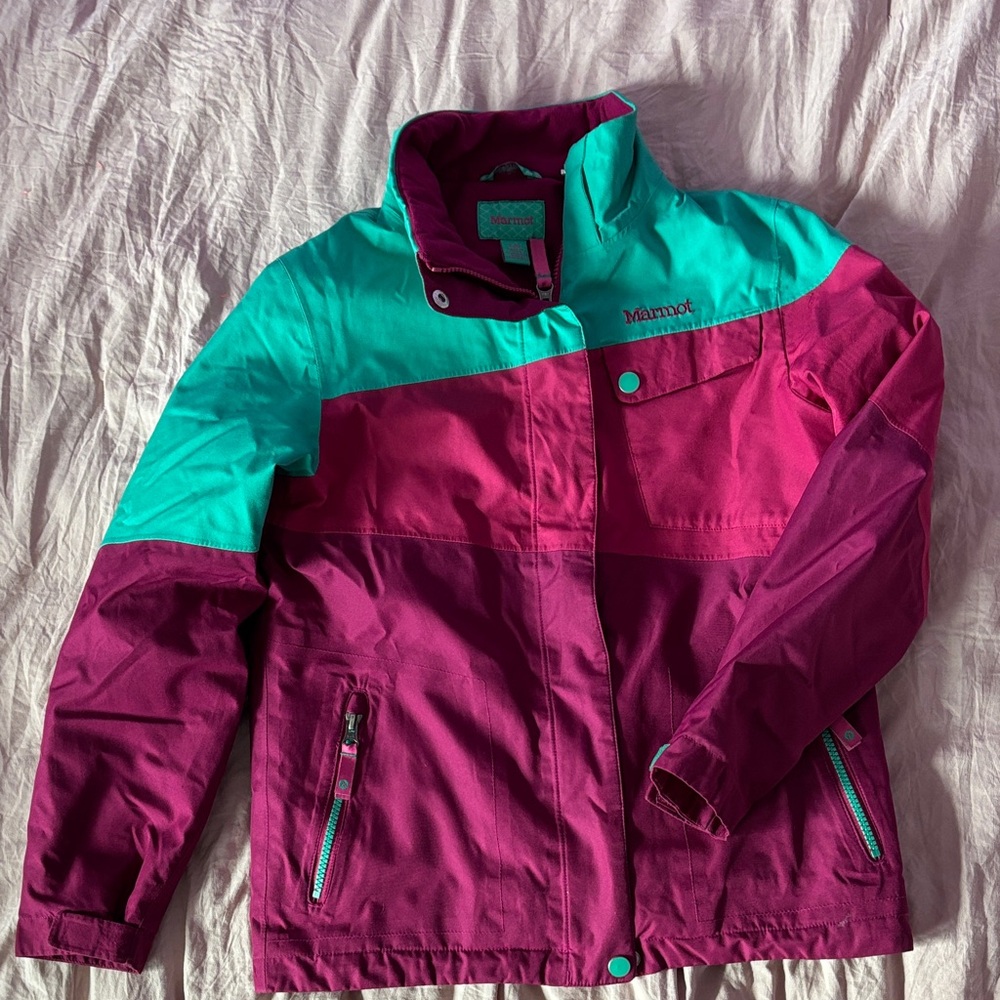 Marmot Kids' Colorblock Jacket - size L
